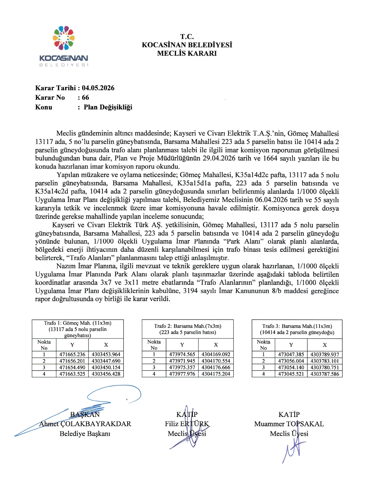 Bmk: 66/04.05.2026