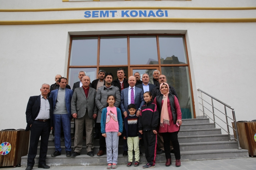 BAŞKAN ÇOLAKBAYRAKDAR, MUHTARLARLA BİR ARAYA GELDİ