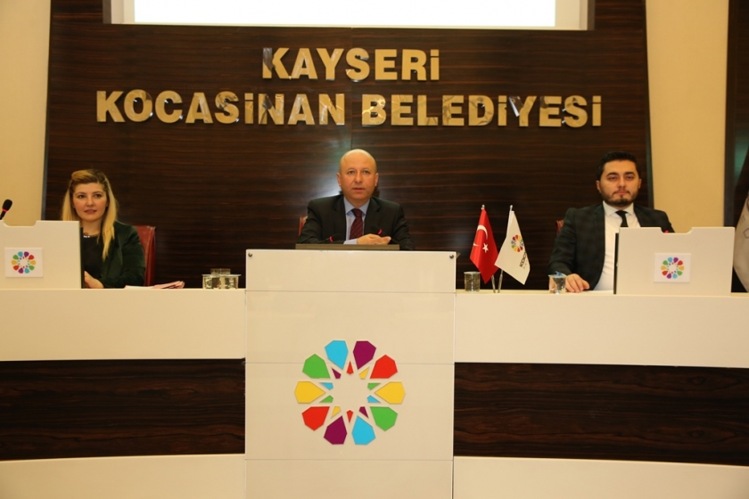 KOCASİNAN BELEDİYE MECLİSİ MART AYI TOPLANTISINI GERÇEKLEŞTİRDİ