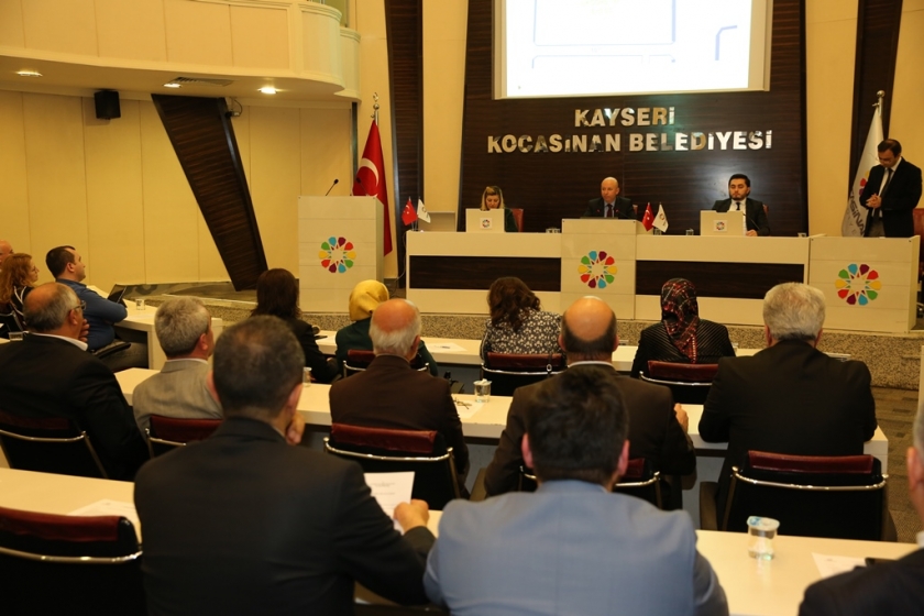 KOCASİNAN BELEDİYE MECLİSİ MART AYI TOPLANTISINI GERÇEKLEŞTİRDİ