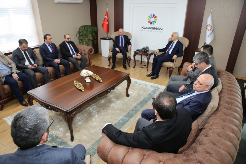ÇOLAKBAYRAKDAR, MÜSİAD GENEL BAŞKANI OLPAK’I MİSAFİR ETTİ