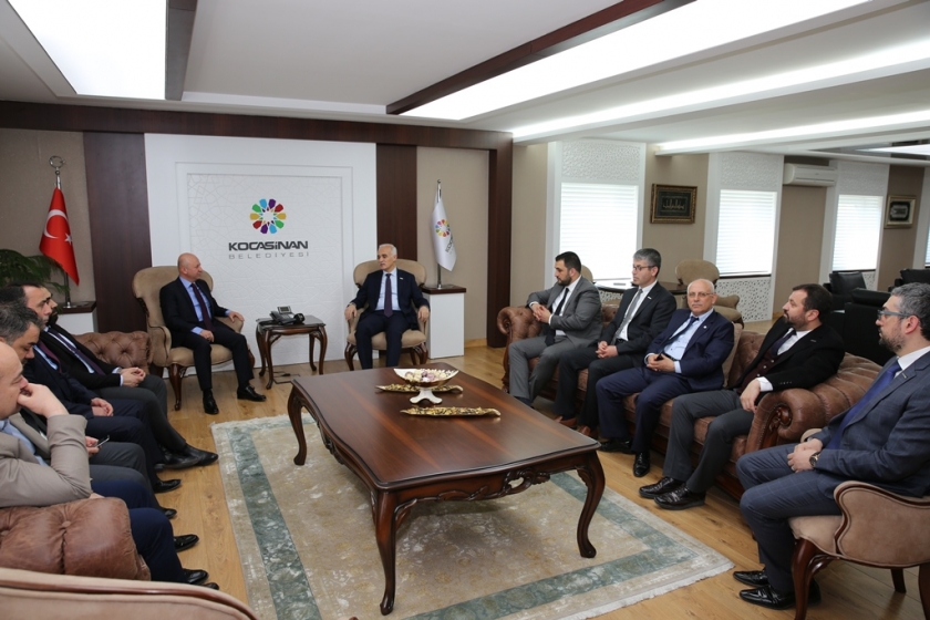 ÇOLAKBAYRAKDAR, MÜSİAD GENEL BAŞKANI OLPAK’I MİSAFİR ETTİ