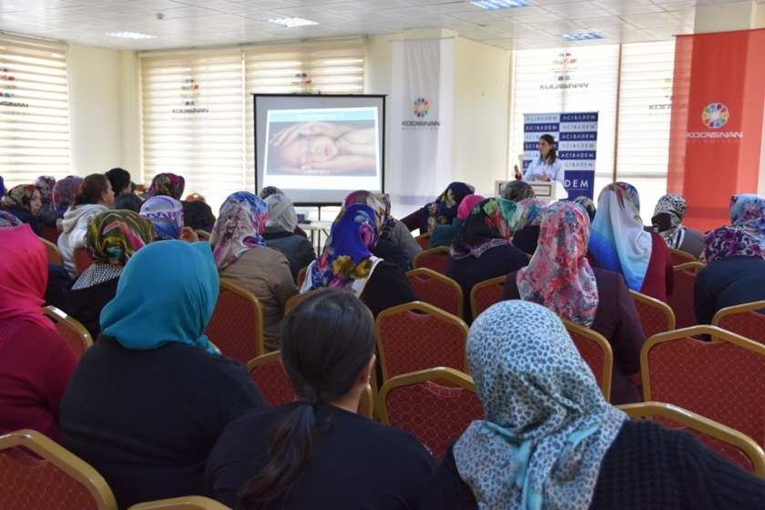 KOCASİNAN’DA KADINLAR GELECEĞE DAHA SAĞLIKLI BAKIYOR