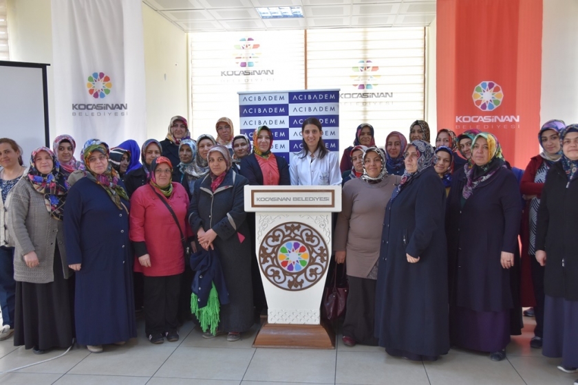 KOCASİNAN’DA KADINLAR GELECEĞE DAHA SAĞLIKLI BAKIYOR