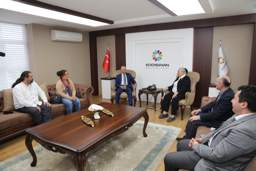 BAŞKAN ÇOLAKBAYRAKDAR, TİMSAL KARABEKİR’İ MİSAFİR ETTİ 