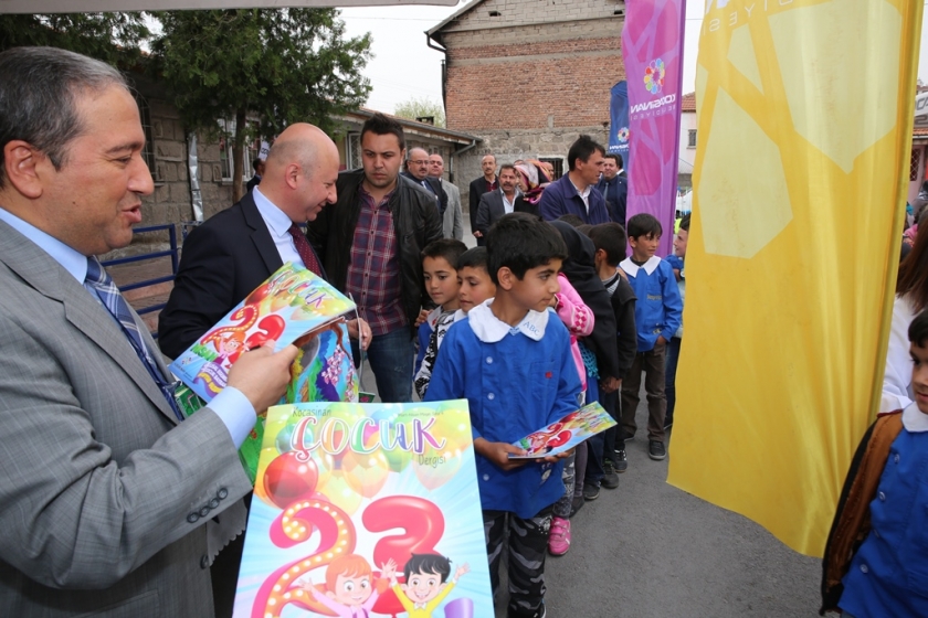 KOCASİNAN ÇOCUK’UN YENİ SAYISI, 23 NİSAN HEDİYESİ OLDU