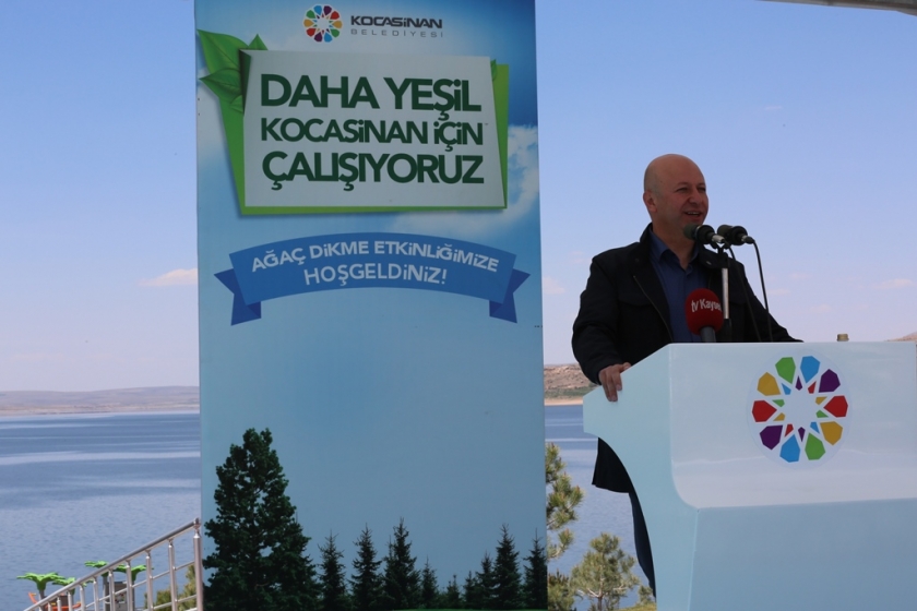 KOCASİNAN BELEDİYESİ, MAVİYLE YEŞİLİ BULUŞTURUYOR