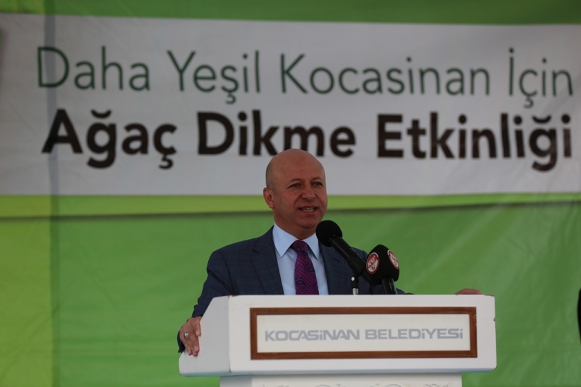 KOCASİNAN’DA AĞAÇLANDIRMA REKORA YÜRÜYOR