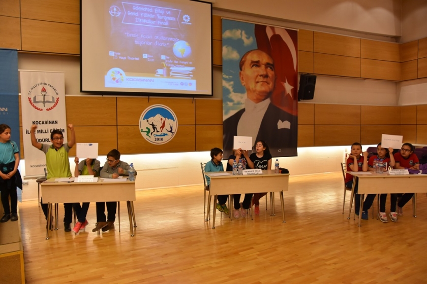 BİLGİ YARIŞMASINDA ‘KOCASİNAN’ İMZASI
