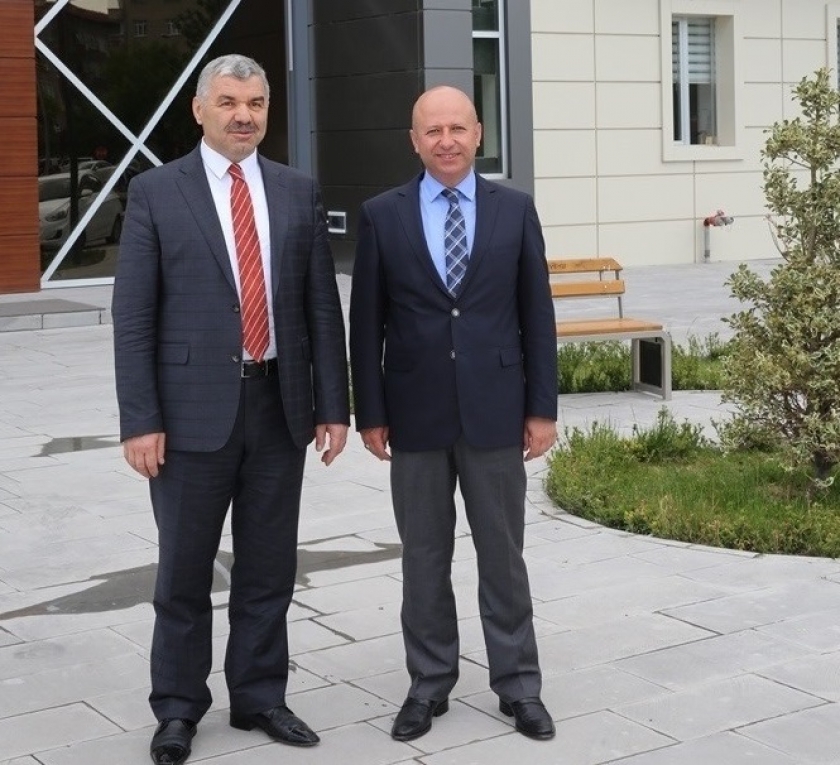 BAŞKAN ÇOLAKBAYRAKDAR, BAŞKAN ÇELİK’İ AĞIRLADI