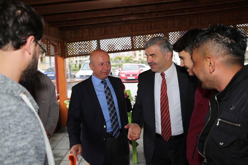 BAŞKAN ÇOLAKBAYRAKDAR, BAŞKAN ÇELİK’İ AĞIRLADI