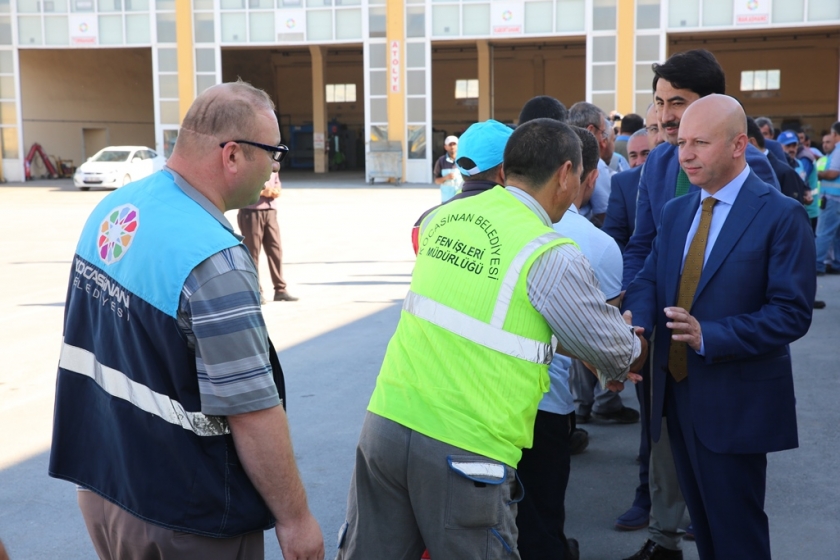 BAŞKAN ÇOLAKBAYRAKDAR “EKİP RUHUNU ÖNEMSİYORUZ”