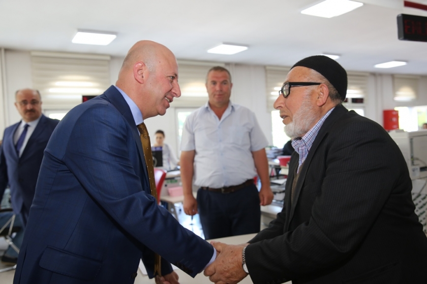 BAŞKAN ÇOLAKBAYRAKDAR “EKİP RUHUNU ÖNEMSİYORUZ”