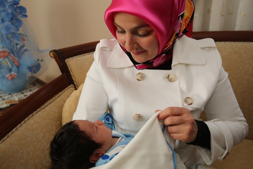 FATMA ÇOLAKBAYRAKDAR’DAN “HOŞ GELDİN BEBEK” ZİYARETİ
