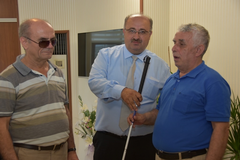 KOCASİNAN BELEDİYESİ ENGELLİLERİN YÜZÜNÜ GÜLDÜRDÜ