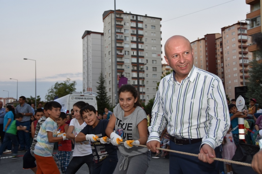 KOCASİNAN’IN ÇOCUK OYUNLARI, TURGUT REİS MAHALLESİ’NDE CANLANDI