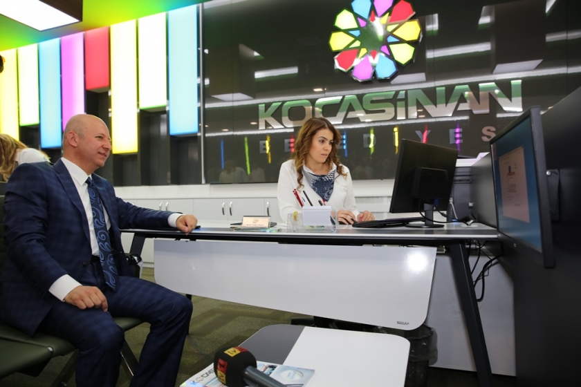 KOCASİNAN BELEDİYESİ ÇÖZÜM MERKEZİNDE YOĞUN MESAİ