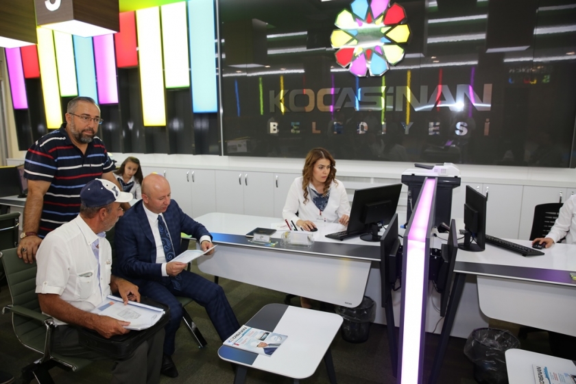 KOCASİNAN BELEDİYESİ ÇÖZÜM MERKEZİNDE YOĞUN MESAİ