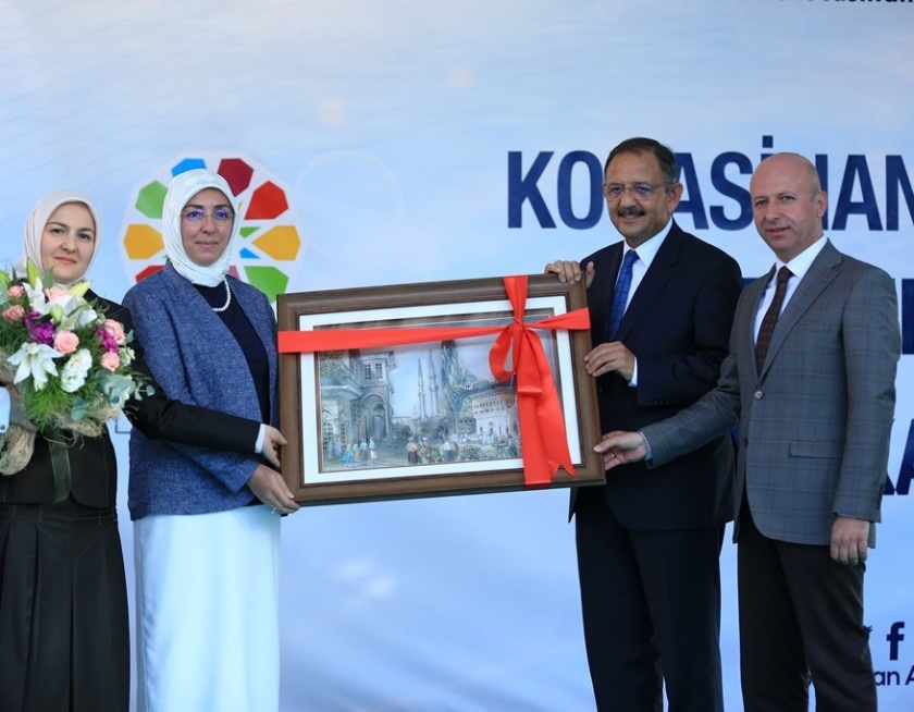 KOCASİNAN AKADEMİ YAZ KURSLARI FİNALİ BAKAN ÖZHASEKİYLE YAPILDI