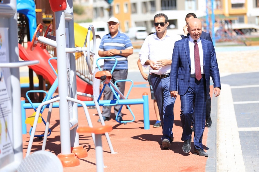BAŞKAN ÇOLAKBAYRAKDAR “YENİ NESİL PARKIMIZ ÖRNEK TEŞKİL EDİYOR”