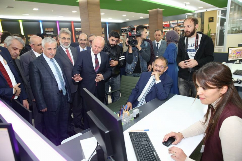 BAKAN ÖZHASEKİ, KOCASİNAN BELEDİYESİ’NDE