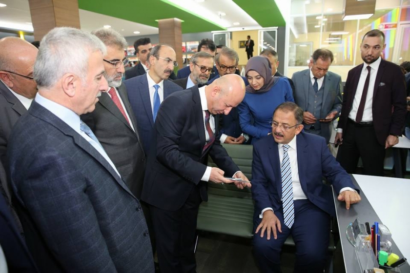 BAKAN ÖZHASEKİ, KOCASİNAN BELEDİYESİ’NDE