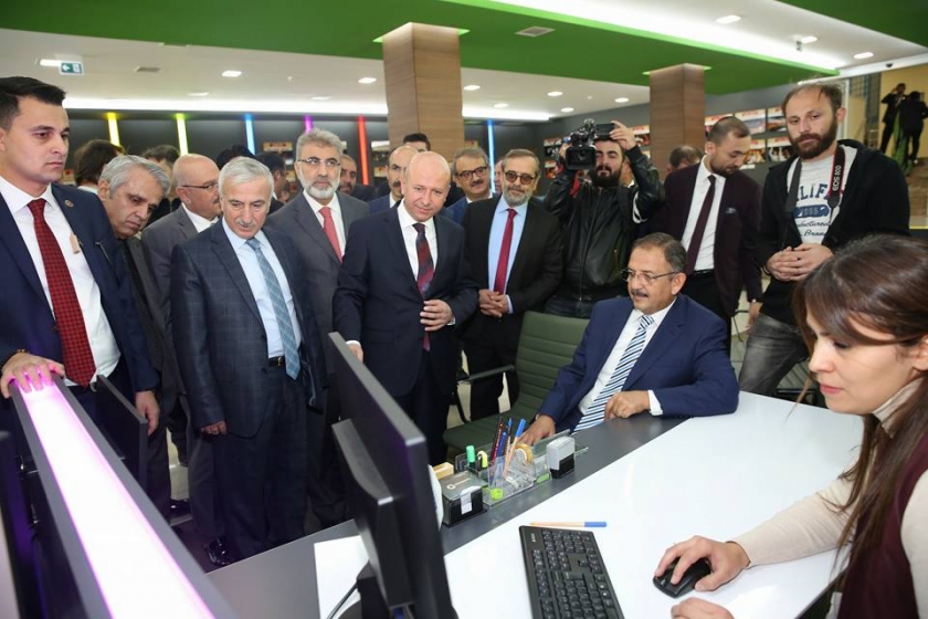 BAKAN ÖZHASEKİ, KOCASİNAN BELEDİYESİ’NDE