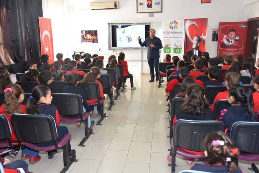 KOCASİNAN’DA ÖĞRENCİLERE YÖNELİK EĞİTİM SEMİNERLERİ DEVAM EDİYOR
