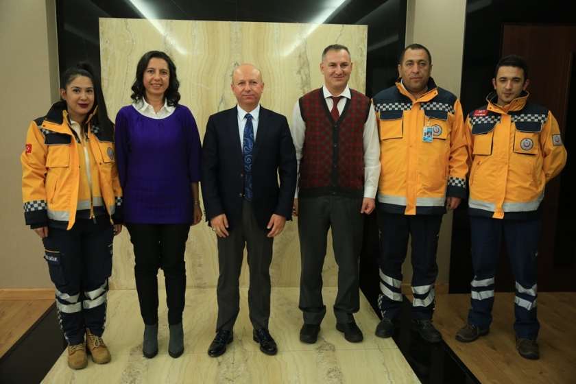 BAŞKAN ÇOLAKBAYRAKDAR, SAĞLIK ÇALIŞANLARINI MİSAFİR ETTİ