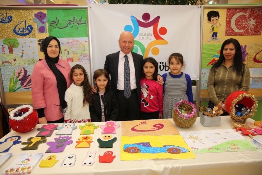 KOCASİNAN AKADEMİ, EL EMEĞİ GÖZ NURUNU SERGİLİYOR