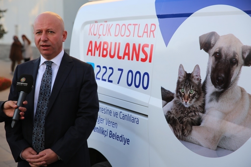 KOCASİNAN’IN ‘KÜÇÜK DOSTLAR AMBULANS’ INA VATANDAŞTAN TAM NOT