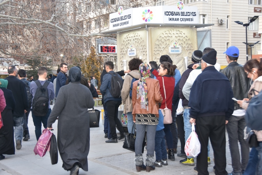 KOCASİNAN BELEDİYESİ, İKRAM ÇEŞMESİYLE GÖNÜLLERE AKTI