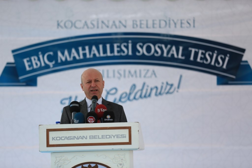 KOCASİNAN BELEDİYESİ EBİÇ MAHALLESİ’NDE ÇOK AMAÇLI TESİSİ HİZMETE AÇTI