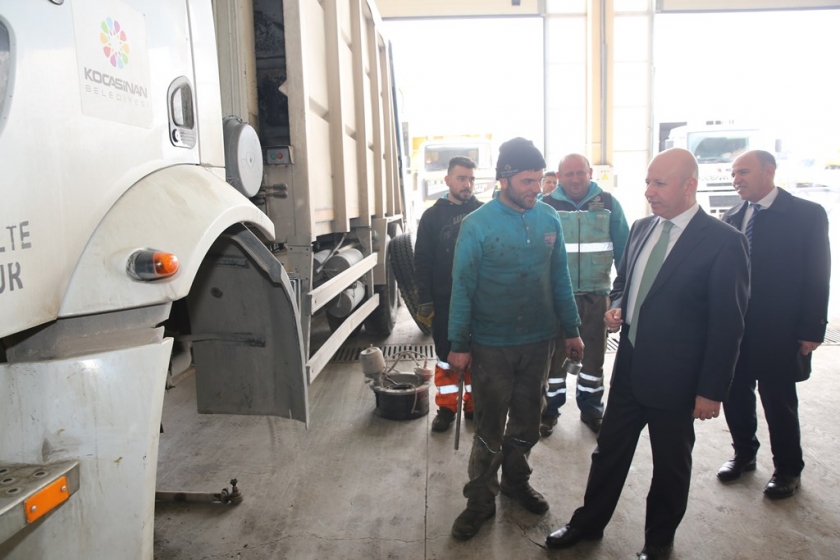 KOCASİNAN’IN ATÖLYELERİ, BÜYÜK BİR SANAYİ SİTESİ GİBİ ÇALIŞIYOR