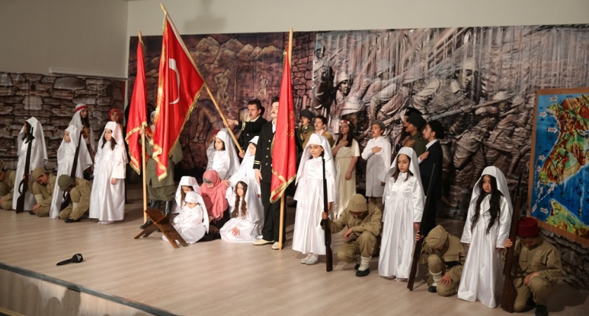 KOCASİNAN’IN ÇOCUKLARI ÇANAKKALE RUHUNU YAŞATTI