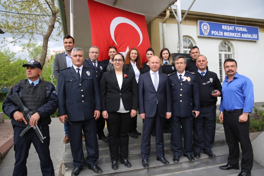 BAŞKAN ÇOLAKBAYRAKDAR’DAN POLİS TEŞKİLATINA ZİYARET