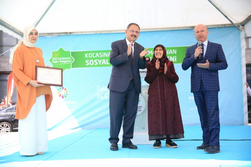 KOCASİNAN AKADEMİ MİMARSİNAN TESİSİNİ BAKAN ÖZHASEKİ AÇTI