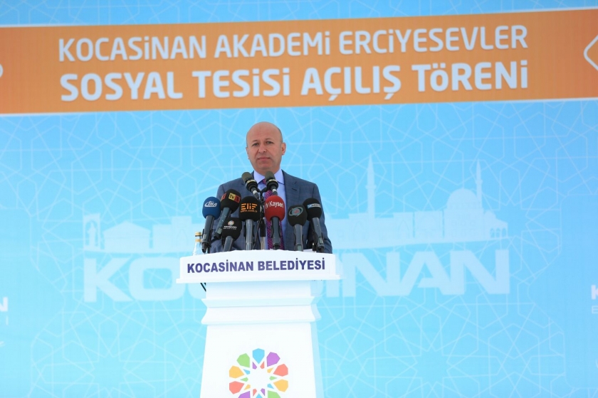 KOCASİNAN AKADEMİ ERCİYESEVLER TESİSİNE MUHTEŞEM AÇILIŞ