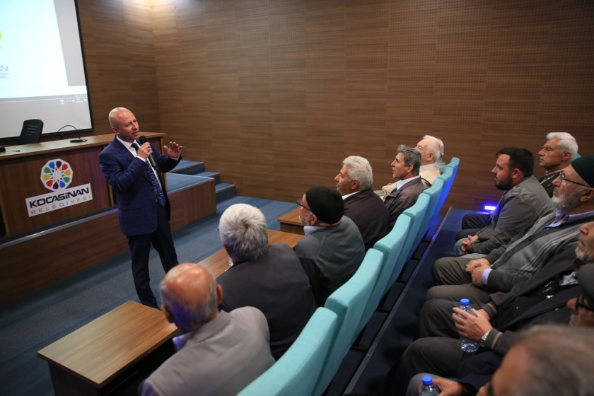 KOCASİNANLILARDAN BAŞKAN ÇOLAKBAYRAKDAR’A HİZMET TEŞEKKÜRÜ