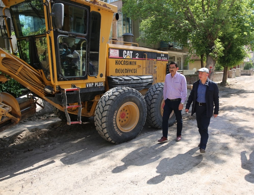 KOCASİNAN BELEDİYESİ FEVZİ ÇAKMAK MAHALLESİNİ DE YENİLİYOR