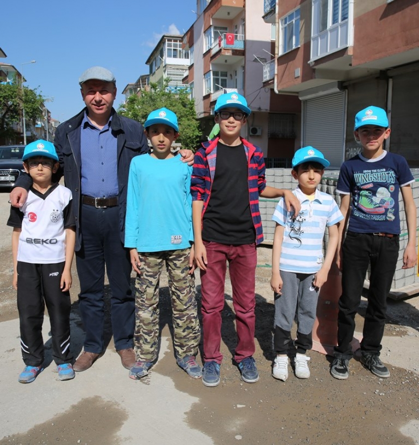 KOCASİNAN BELEDİYESİ FEVZİ ÇAKMAK MAHALLESİNİ DE YENİLİYOR