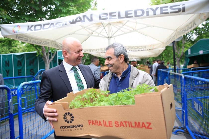 KOCASİNAN’IN ORGANİK DOMATES FİDESİNE İLGİ, HER GEÇEN YIL ARTIYOR