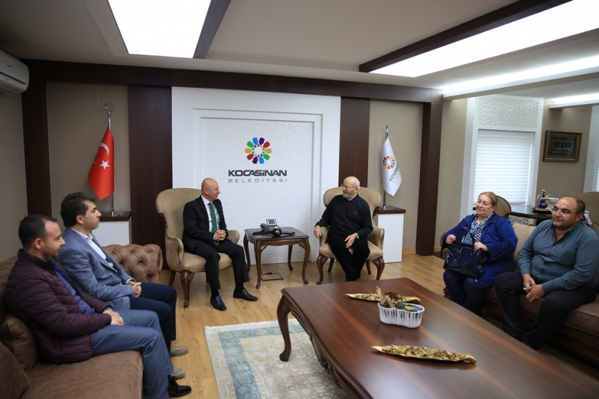 BAŞKAN ÇOLAKBAYRAKDAR, HAYIRSEVER İŞ ADAMI OSMAN ULUBAŞ’I AĞIRLADI