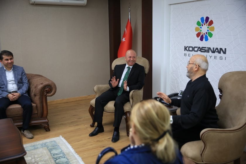 BAŞKAN ÇOLAKBAYRAKDAR, HAYIRSEVER İŞ ADAMI OSMAN ULUBAŞ’I AĞIRLADI