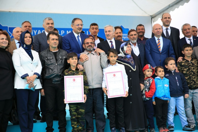 KOCASİNAN’IN ZİYAGÖKALP KONUTLARINDA MUTLU SON