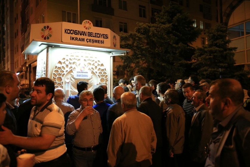 KOCASİNAN’IN İKRAM ÇEŞMESİ RAMAZAN AYI BOYUNCA DA AKMAYA DEVAM EDECEK