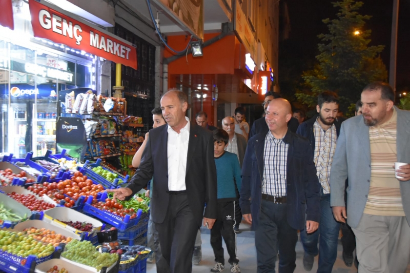 BAŞKAN ÇOLAKBAYRAKDAR, FEVZİ ÇAKMAK SAKİNLERİYLE BİRLİKTE