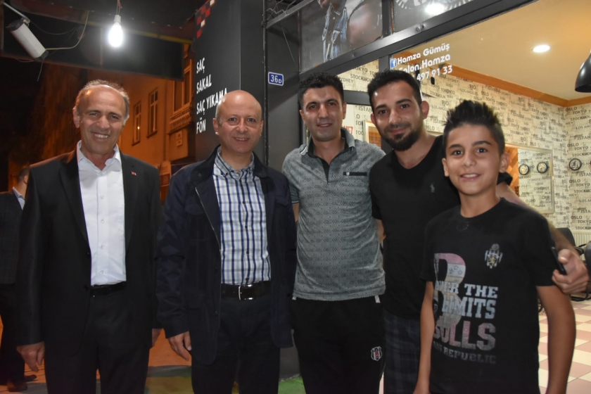 BAŞKAN ÇOLAKBAYRAKDAR, FEVZİ ÇAKMAK SAKİNLERİYLE BİRLİKTE
