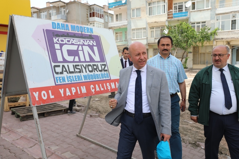 BAŞKAN ÇOLAKBAYRAKDAR ASFALT ÇALIŞMALARINI YERİNDE İNCELEDİ