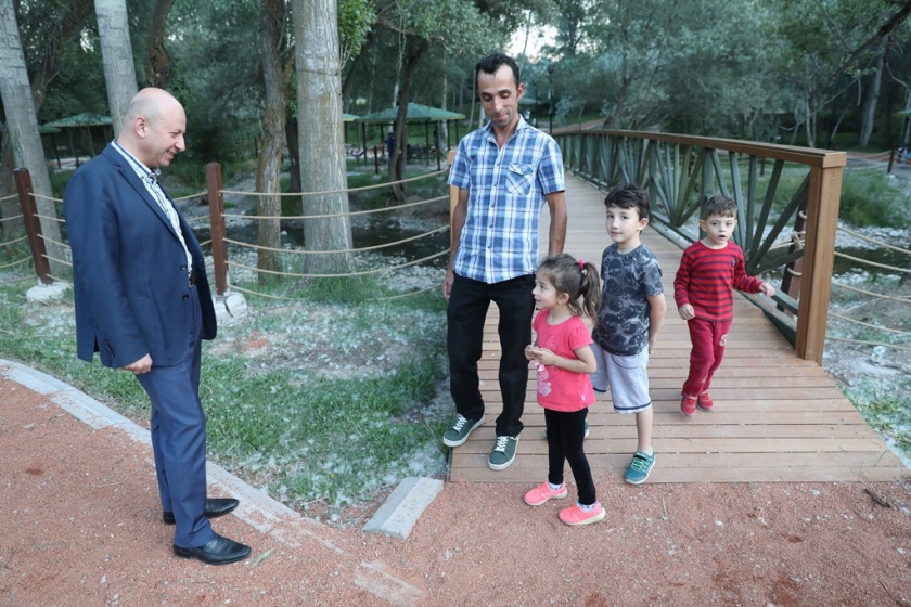 BARSAMA MESİRE ALANI VATANDAŞLARIN GÖZDESİ OLDU